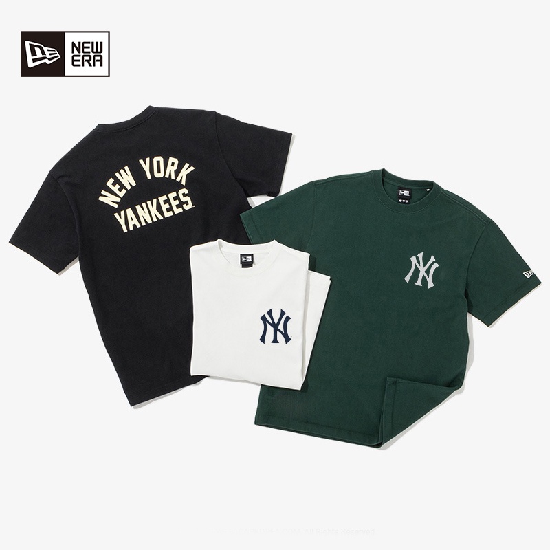 Áo Thun Mlb Tay Ngắn Dáng Rộng Thời Trang Mùa Hè Dành Cho Nam Và Nữ