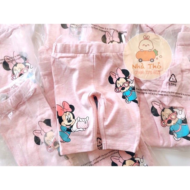 Quần legging mickey cho bé gái