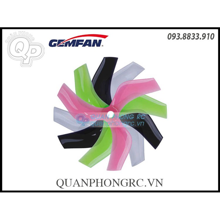 2 Cặp Cánh 3 Lá GEMFAN 75mm Micro Ducted 3 Blades Propellers (4 Pcs/Set)