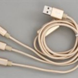 Dây cáp tích hợp 3 đầu Type C, Micro USB và Lightning
