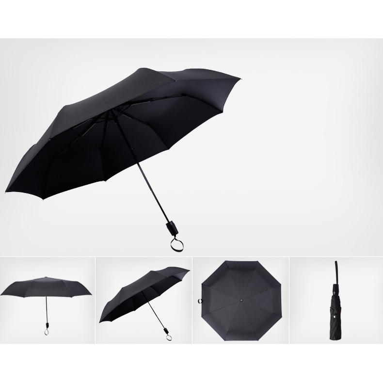 Ô gấp gọn phủ lớp chống tia UV, dù che nắng, che mưa ngoài trời cầm tay cao cấp
