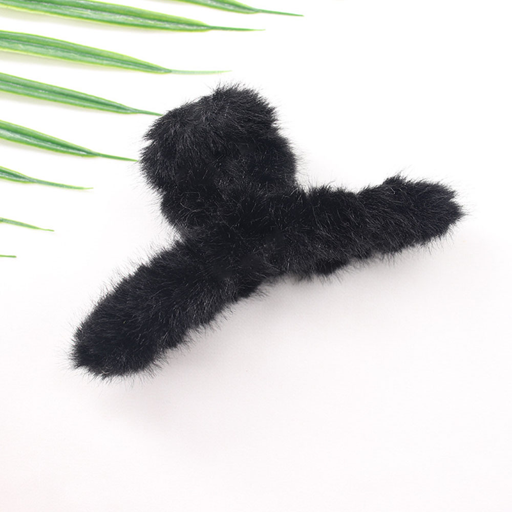 Kẹp Tóc Giả Lông Thỏ Thời Trang Thu Đông Đáng Yêu Cho Nữ