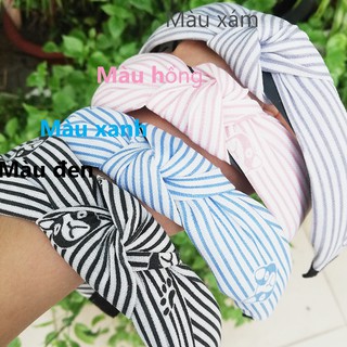SET 2 Băng đô cài tóc nữ turban vải