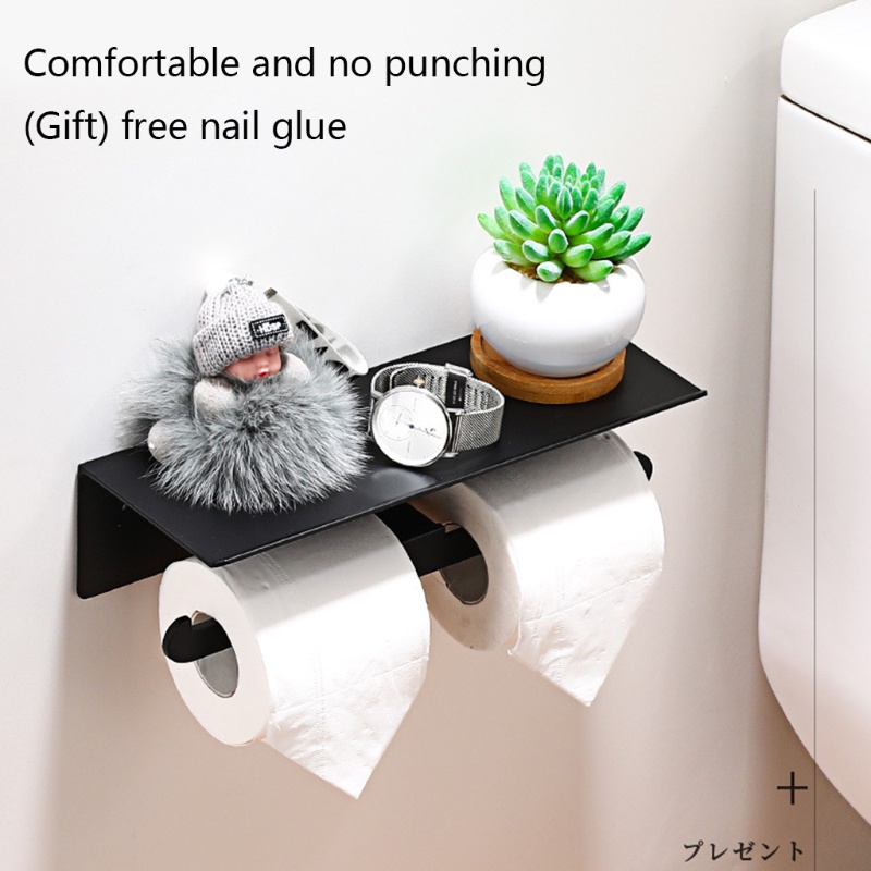 Giá Đỡ Cuộn Giấy Vệ Sinh Gắn Tường Tiện Lợi