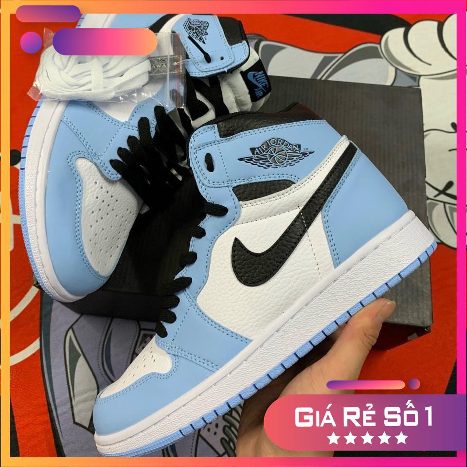 Giày bóng rổ Air Jordan 1 hight hàng cao cấp dành full box bill flashsale, Giày JD1 cao cổ freeship