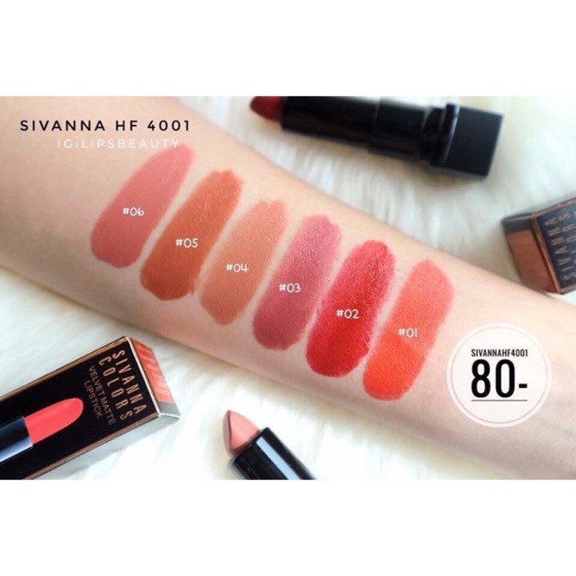 Son Sivanna Colors Velvet Matte Lipstick HF4001