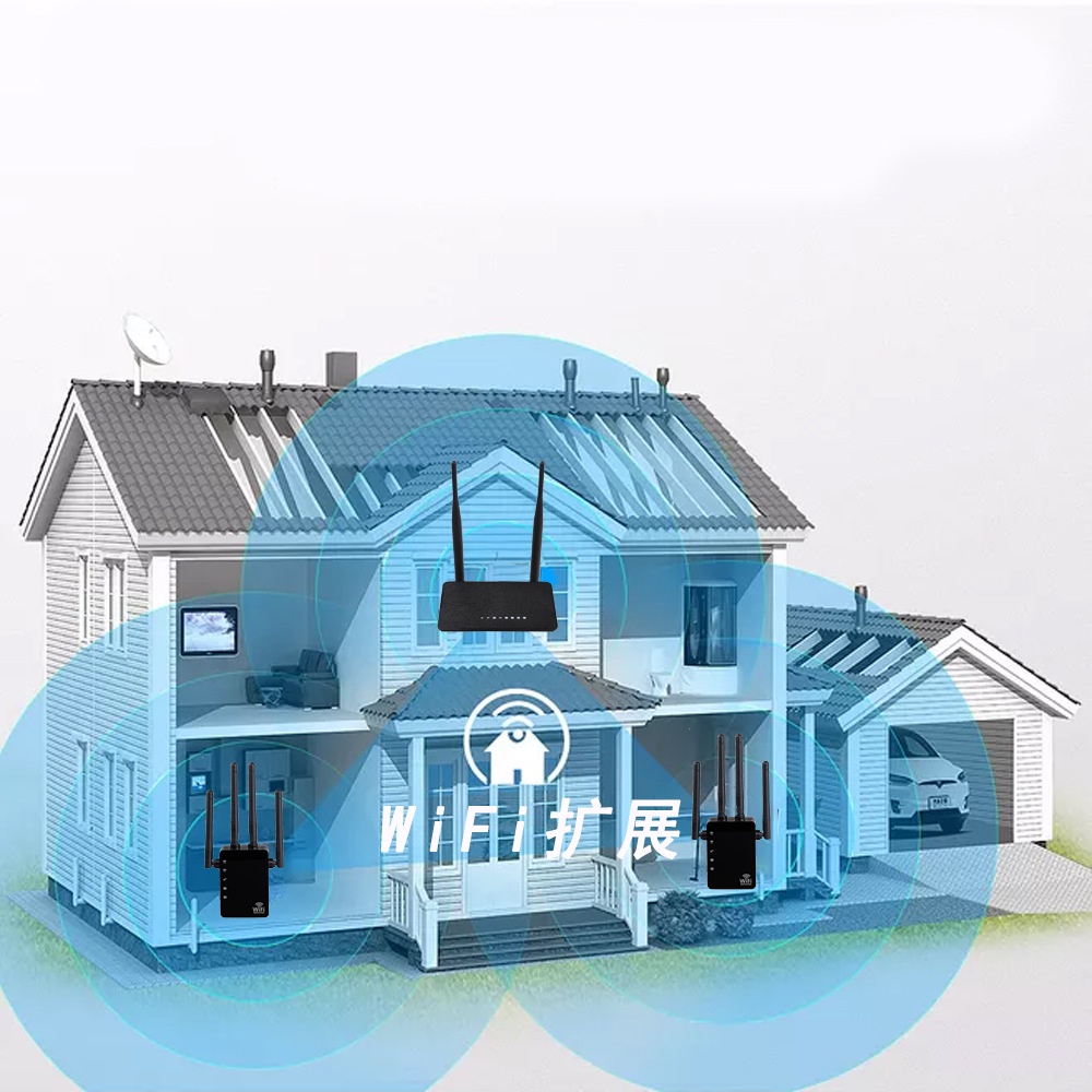 Thiết bị lặp sóng Wifi 2.4G & 5.8G 300/1200Mps | BigBuy360 - bigbuy360.vn