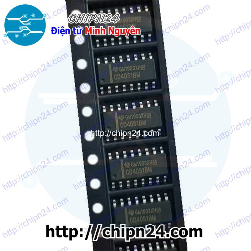 [2 CON] (SOP) IC Dán CD4050 SOP-16 (SMD) (CD4050BM 4050)