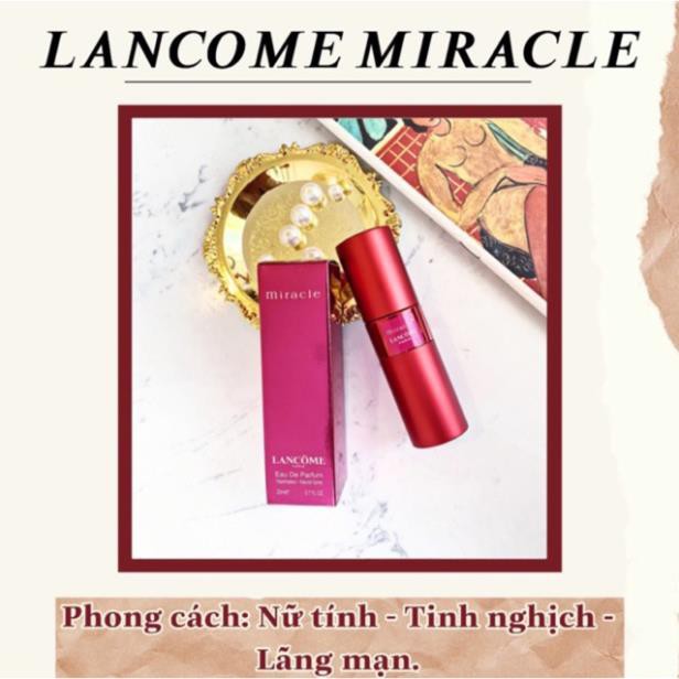 Nước Hoa mini 20ml LANCÔME MIRACLE . Chính Hãng Cao Cấp