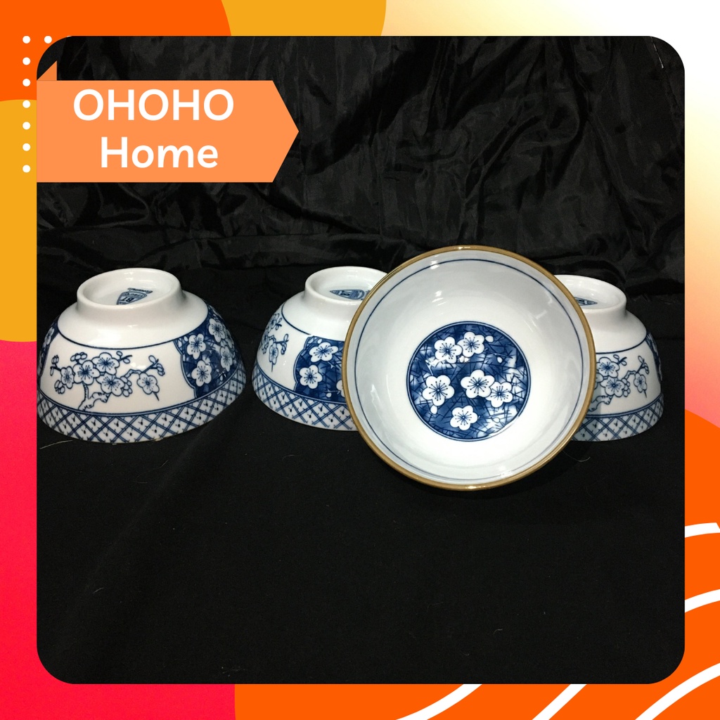 Bát ăn cơm sứ Decor, họa tiết lòng bát