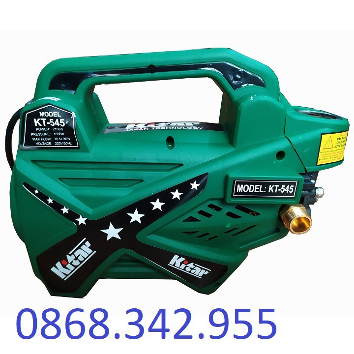 Máy Rửa Xe 2100W Kitar KT-545