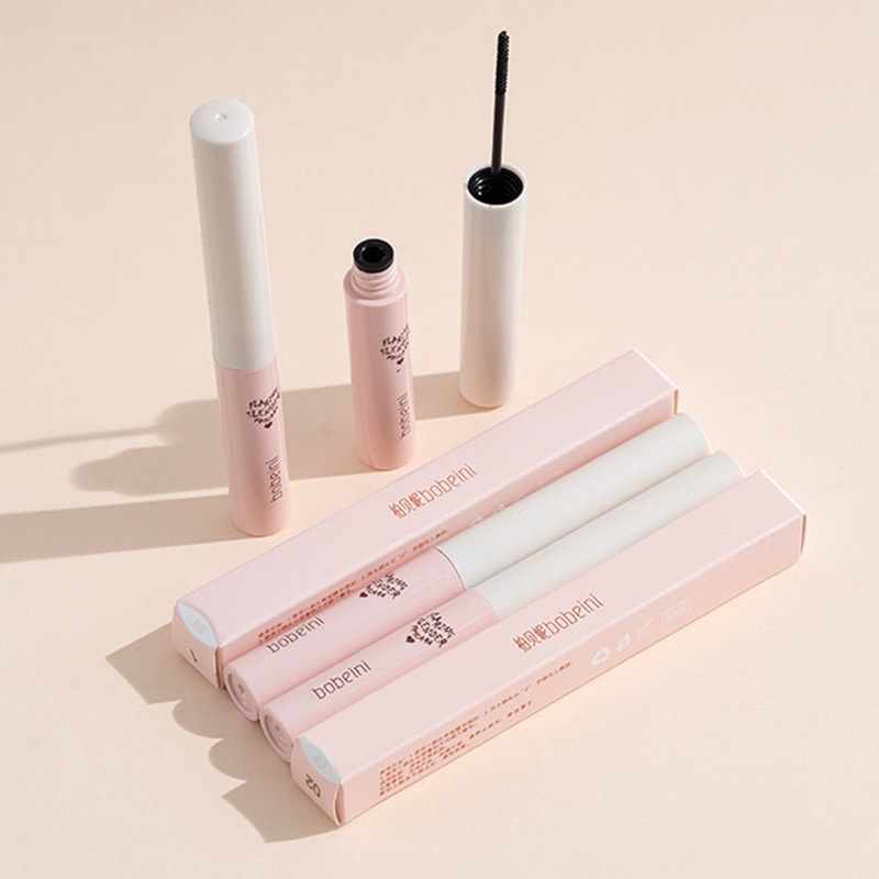 Mascara Chống Thấm Nước Lâu Trôi Đầu Cọ Mảnh Tự Nhiên Không Lem Màu Đen / Nâu