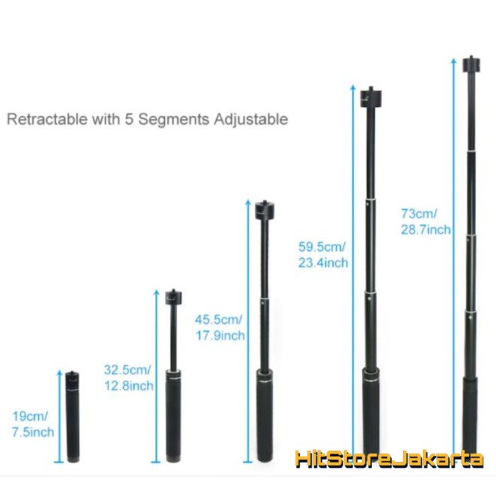 Camonopod- EXTENSION ROD OSMO MOBILE MONOPOD GIMBAL EXTENSION POLE - MODO