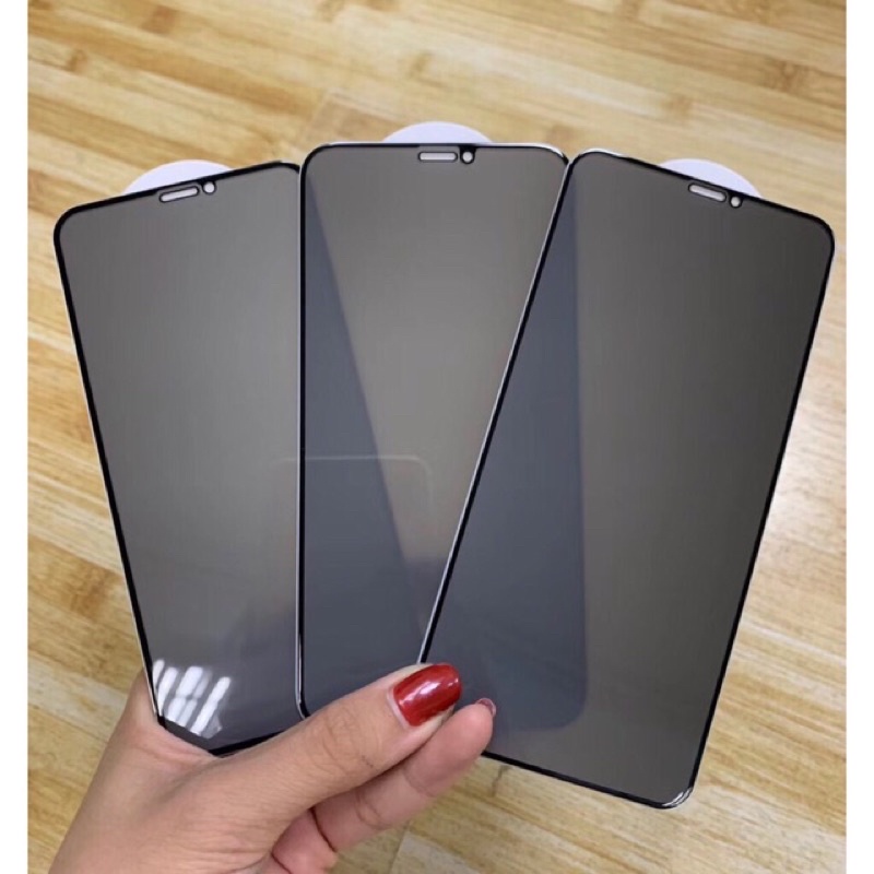 kính cường lực chống nhìn trộm các dòng máy 6pls/7pls/8pls/xsm/11prm