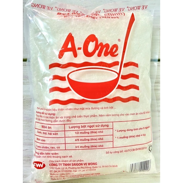 Bột ngọt Hảo hạng A-One 1kg