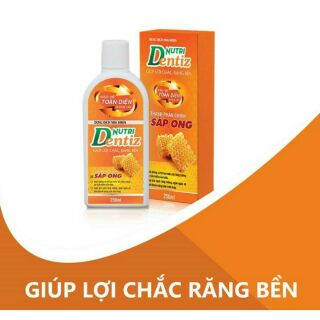 Nước súc miệng . NutriDentiz. 250ml