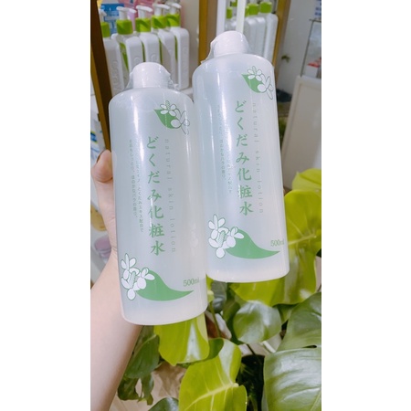 Nước hoa hồng lotion toner diếp cá Dokudami ngăn ngừa mụn 500ml