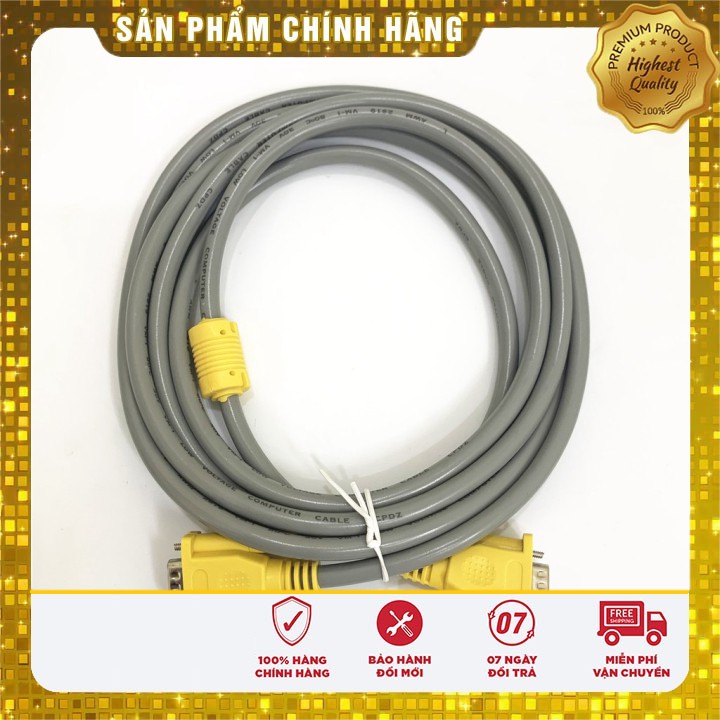 Dây VGA  chính hãng (Xả Kho) Dây VGA 3m Xám  ĐẢM BẢO CHẤT LƯỢNG.DVXA1