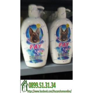 [FREESHIP 99K TOÀN QUỐC] Dầu tắm FAY 5 sao 800ml cho chó mèo
