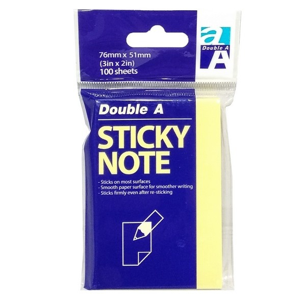 Giấy Note Double A/ Deli 3x2