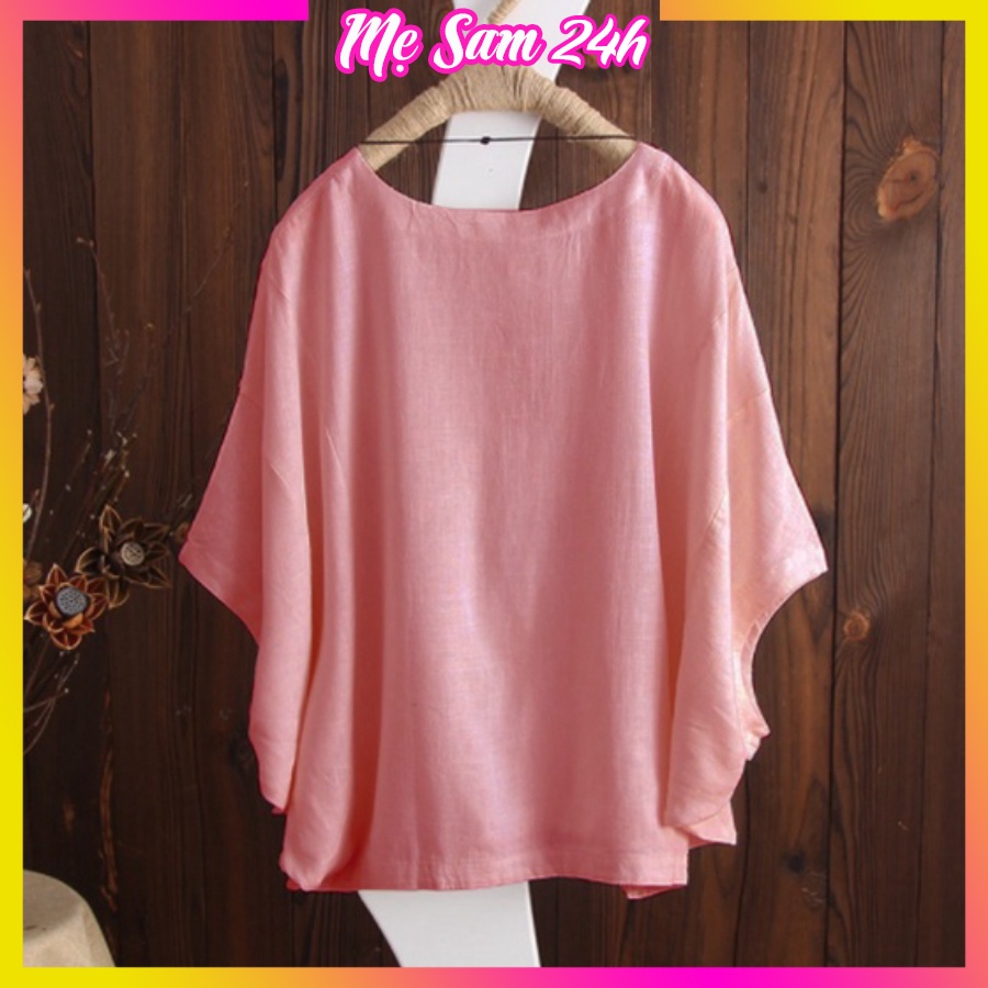 Áo đũi nữ kiểu dáng Hàn Quốc hình cánh dơi Mẹ Sam 24h chất liệu mềm mát, form rộng giấu bụng che khuyết điểm AKH.36 | BigBuy360 - bigbuy360.vn