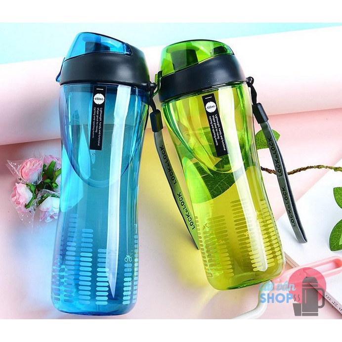 [Có Video] Bình nước nhựa Tritan Lock&amp;Lock Spout Bottle 550ml 650ml ABF638 ABF639