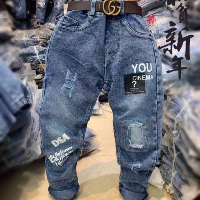 Quần bò cho bé