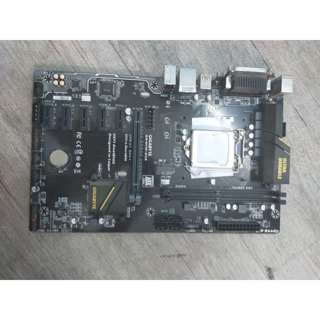 Combo main đào btc h110+ chip+ ram 4gb chuẩn nhất của đào 6 cổng cắm