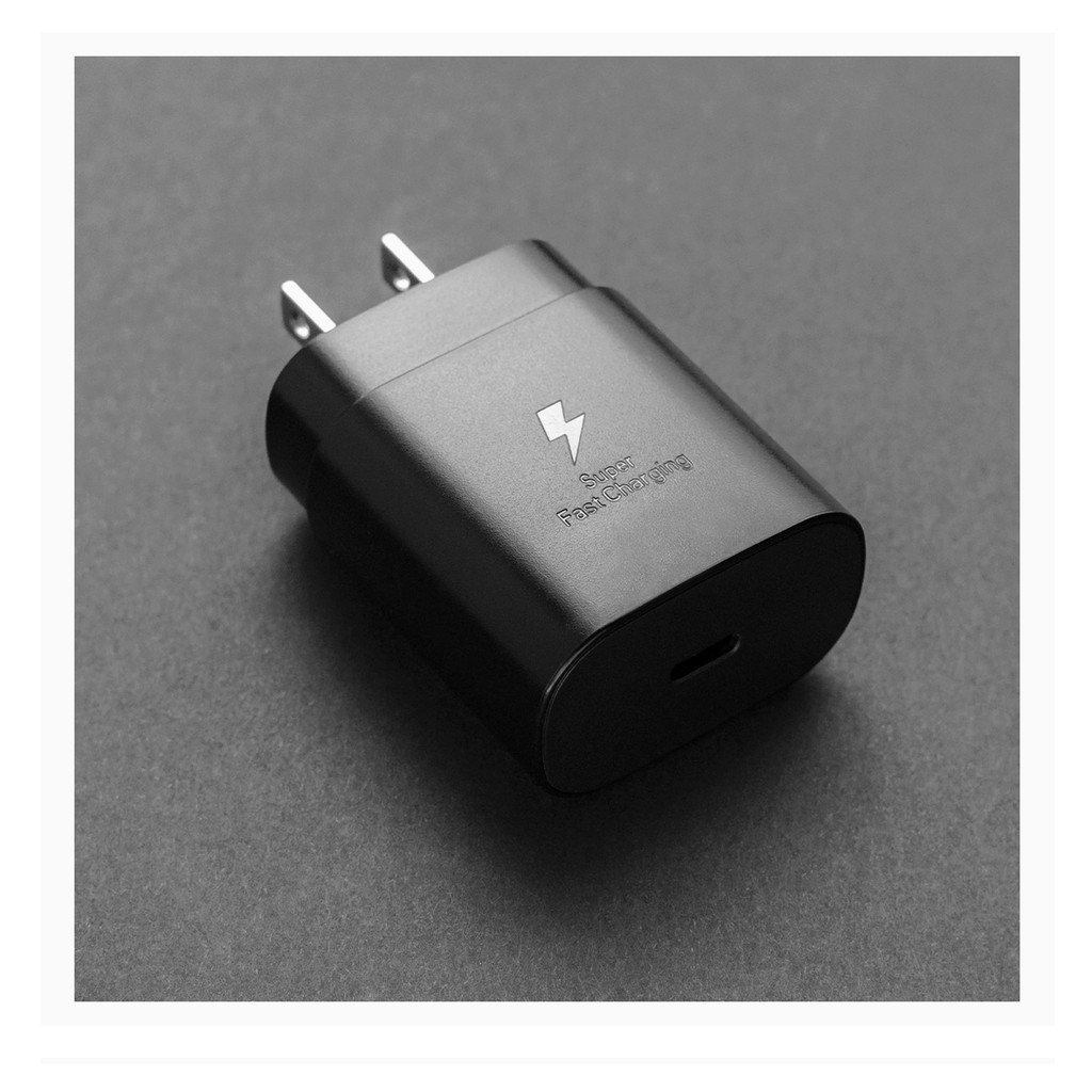 (Chính hãng xuất Mỹ) Sạc nhanh Samsung 15W 25W type C fast charing Note8,Note9,Note10,Note20,S8,S9,S10,S20,S21phukienace