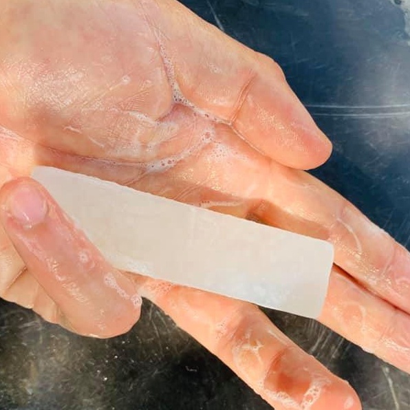 Xà phòng Handmade Bạc Hà - Xà Bông Tự Nhiên 100% Tự Nhiên - Thư dãn, Mát da - 100gr