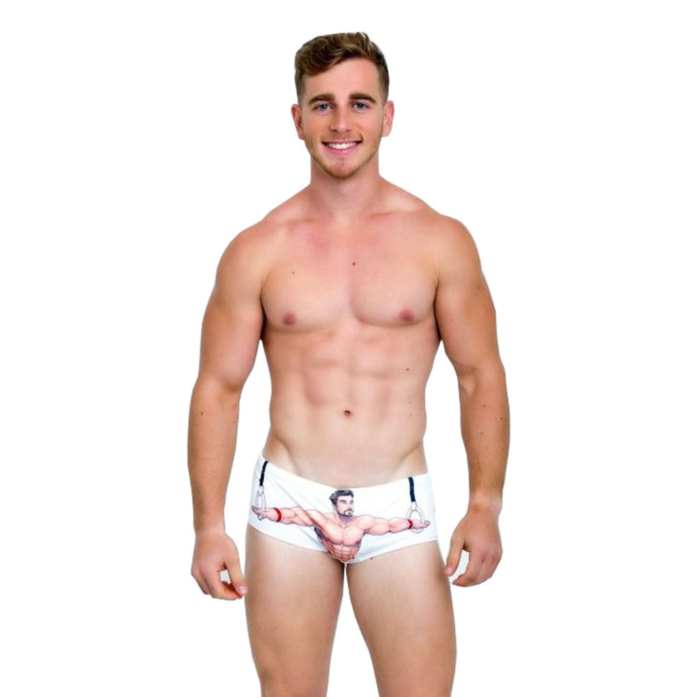 Quần Bơi Boxer Họa Tiết Hoạt Hình Cho Nam U001 | BigBuy360 - bigbuy360.vn