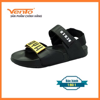 Giày Sandal Vento Nam Nữ SD-FL21 Màu Đen Vàng StreetStyle Collection