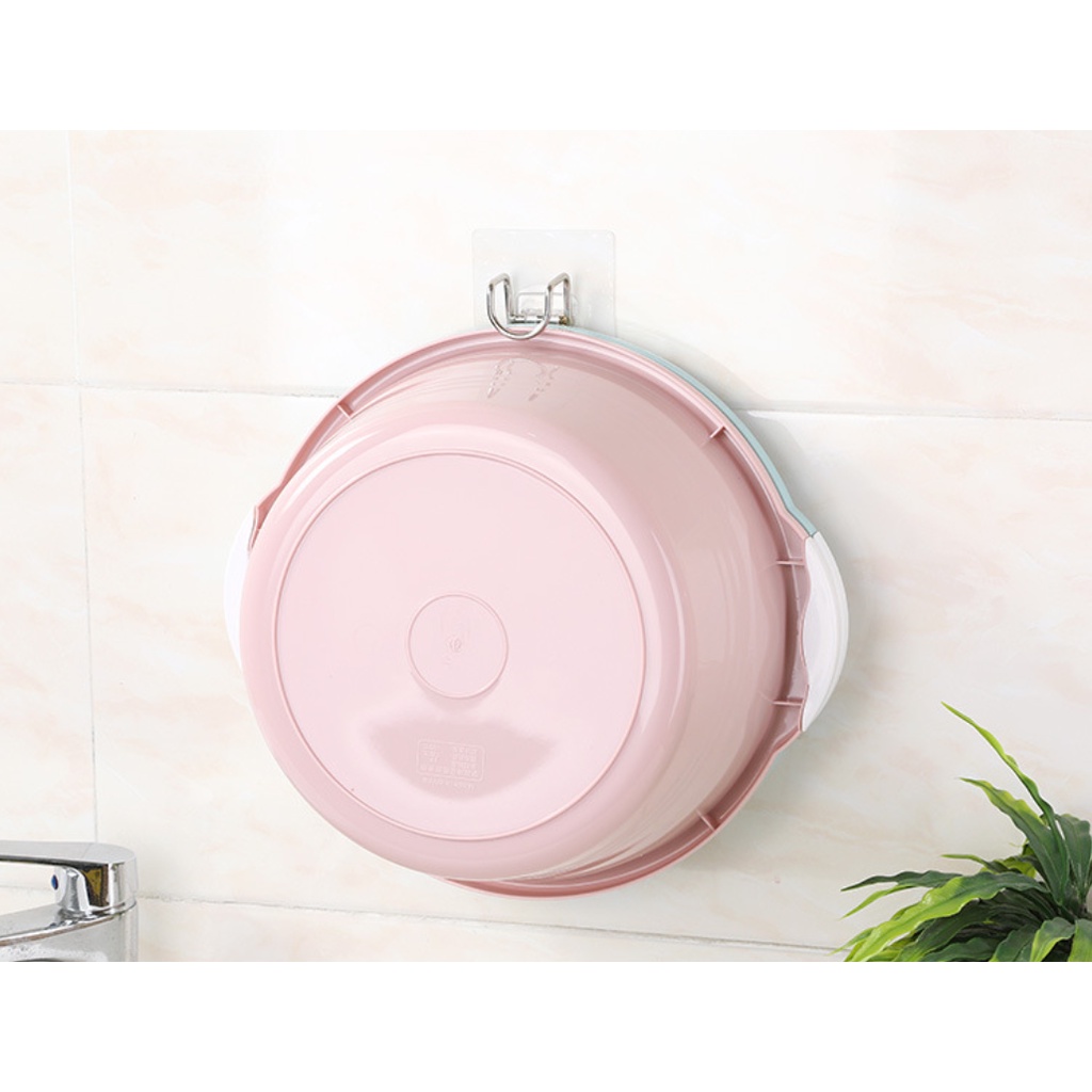 MÓC INOX DÁN TƯỜNG TREO THAU, CHẬU, DỤNG CỤ NHÀ BẾP CHỊU LỰC 5-7kg KHÔNG CẦN KHOAN BIBI 109