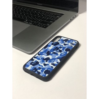 Ốp lưng cao cấp THINKCASE IPHONE Bape Blue Wallpaper