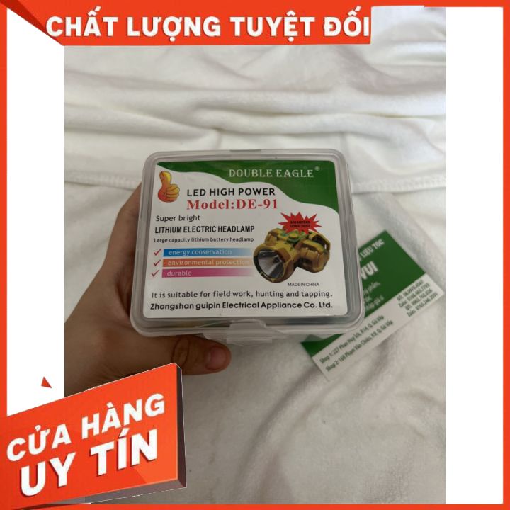 ĐÈN PIN ĐỘI ĐẦU LẤY RÁY TAI ĐA NĂNG MÃ DE-91 MÀU XANH BỘ ĐỘI BÓNG LAD MÀU TRẮNG SIÊU SÁNG  NHỎ GỌN DỄ ĐỘI