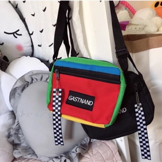 🎀Túi ulzzang đeo chéo dây caro