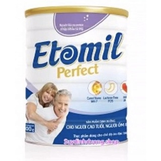 Sữa, bổ sung năng lượng, chất đạm, etomil perfect, hộp 400 gram; 900 gram