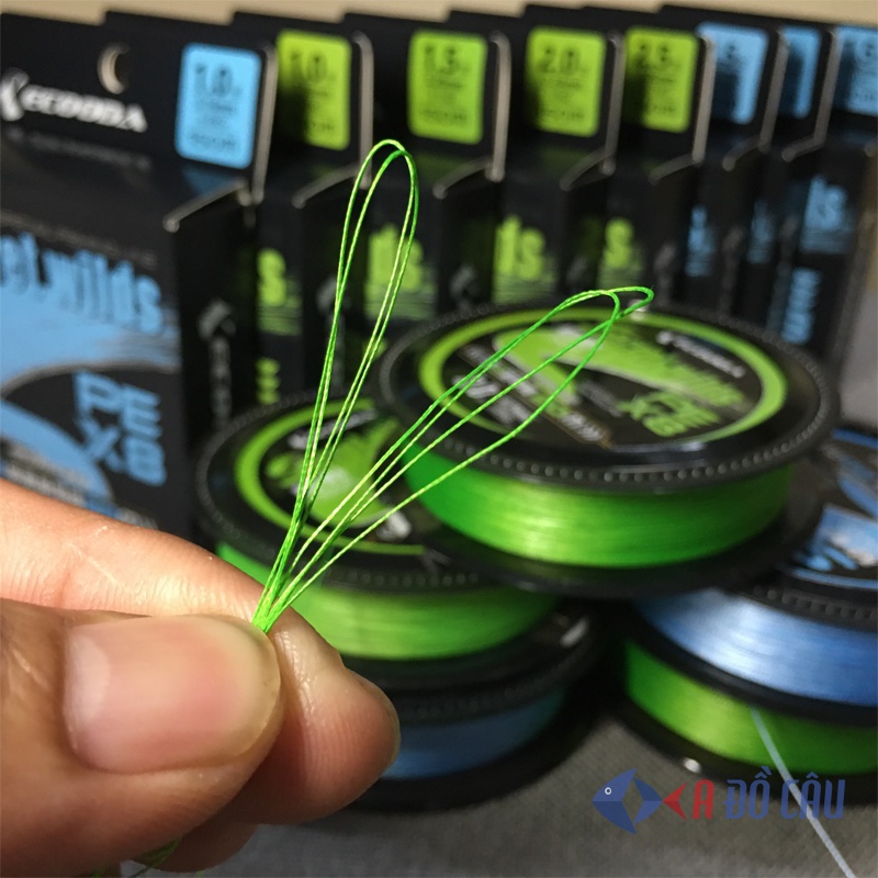 Dây PE X8 Ecooda Secret Wilds chính hãng tặng kèm dây tặng kèm dây leader