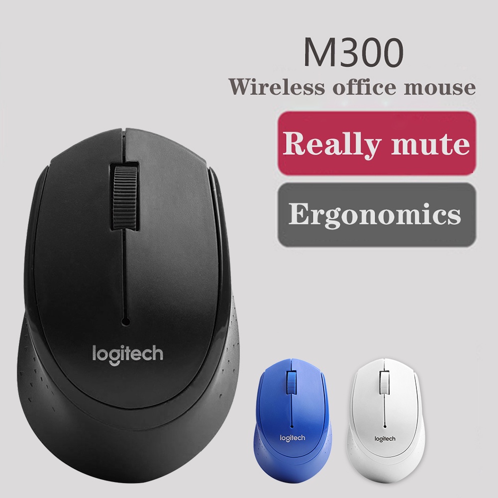 Chuột Không Dây Logitech M330 2.4GHz 1000DPI, 3 NúT BấM