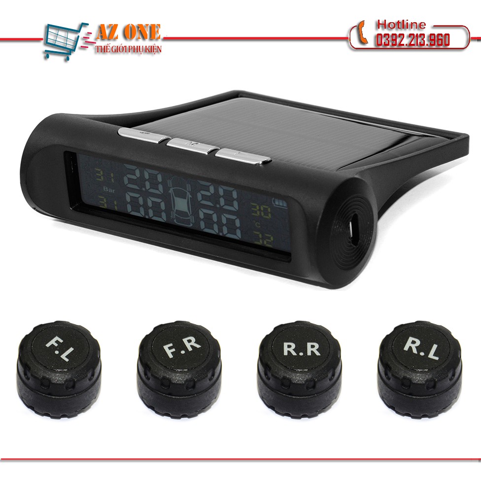 Cảm Biến Áp Suất Lốp TPMS Năng Lượng Gắn Ngoài