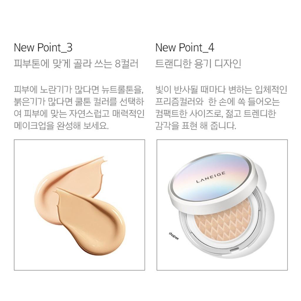 [LANEIGE.Korea] BB Cushion_Whitening Spf 50+ Pa+++ 15g