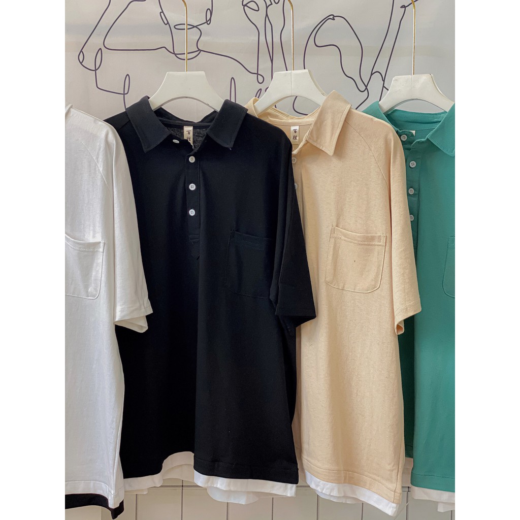 Áo POLO 2005 mac đuôi áo.