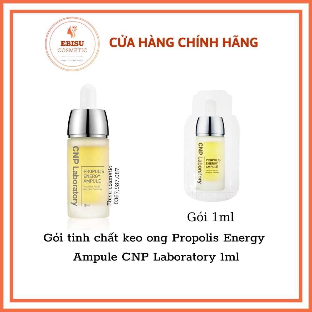 Gói tinh chất keo ong Propolis Energy Ampule CNP Laboratory 1ml