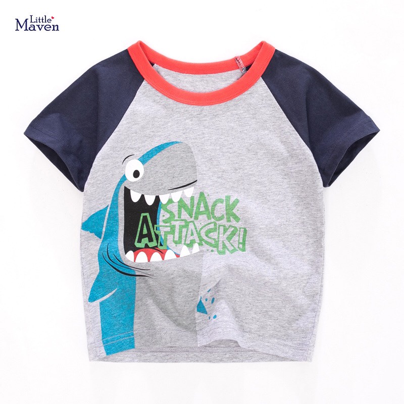 Áo Hè Cotton Cho Bé Trai 2-7 Tuổi Mẫu Mới 2022 Mã 5 - Jumping Beans Official Store