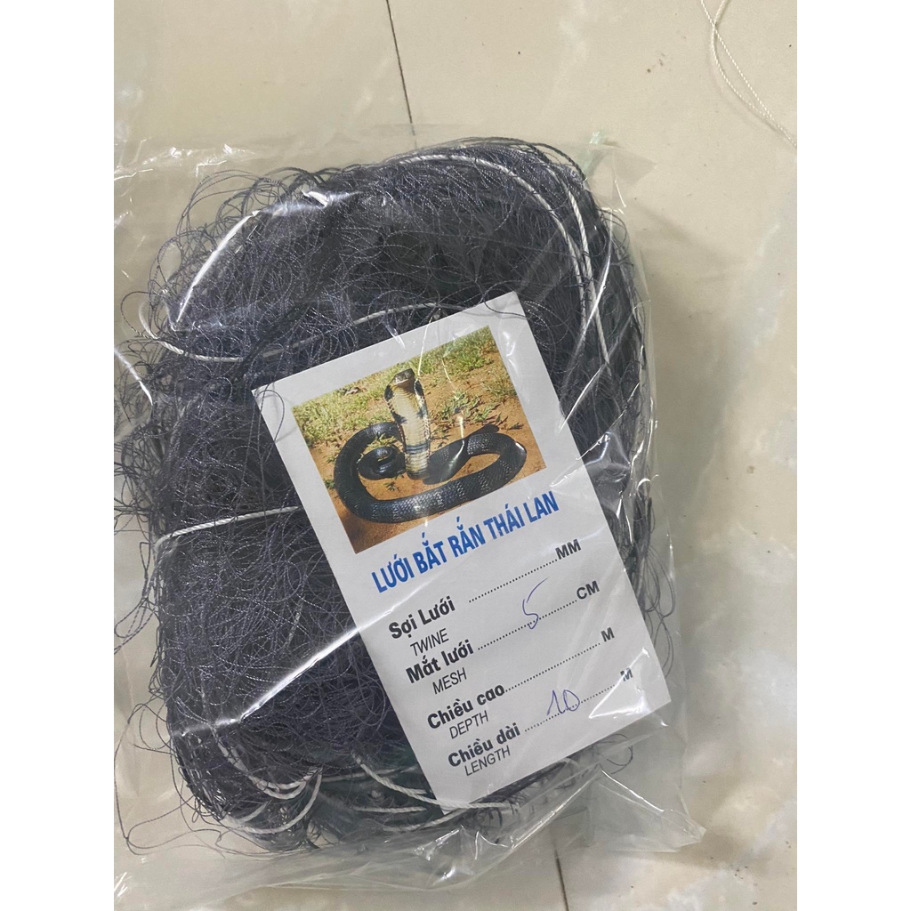 Lưới bẫy rắn tàng hình