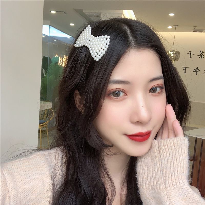 Kẹp tóc ngọc nhiều hình dáng dễ thương