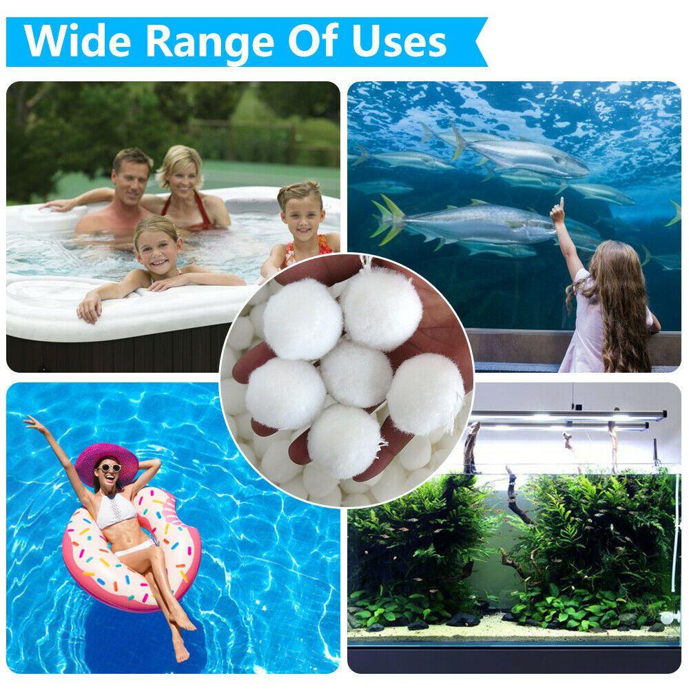 Bóng Lọc Nước Nóng Bằng Sợi Cotton Gọn Nhẹ Cho Bể Bơi / Spa