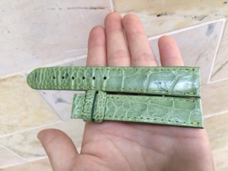 Dây Đồng Hồ Da Đà Điểu Size 18