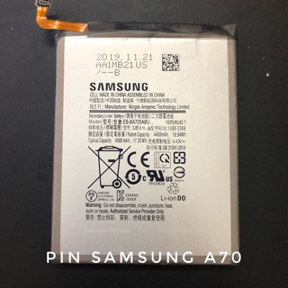 Pin samsung A70 Zin hãng