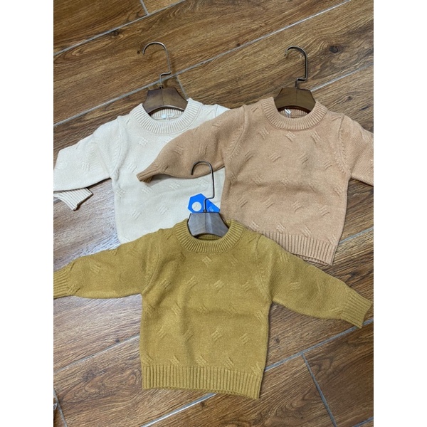 Áo Len Dày Ấm Cho Bé Trai Bé Gái size 1-4 tuổi